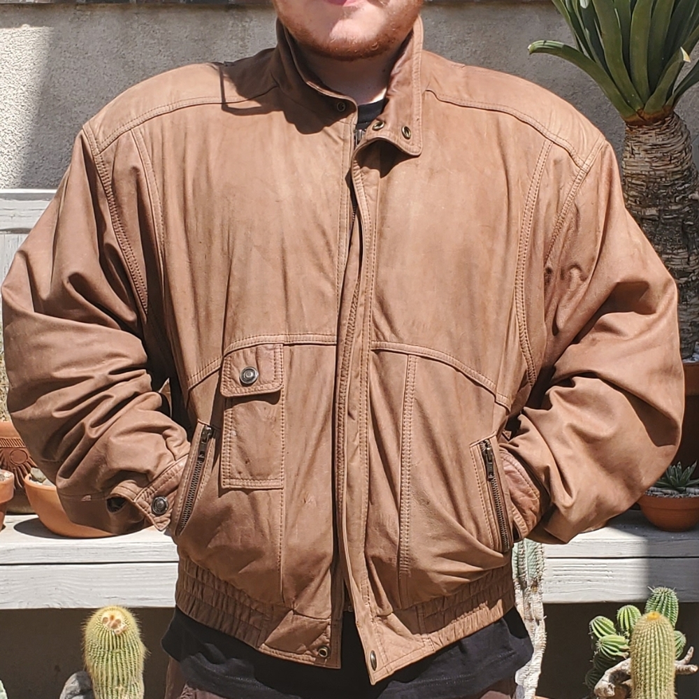 Vintage Adventure Bound Leather Jacket